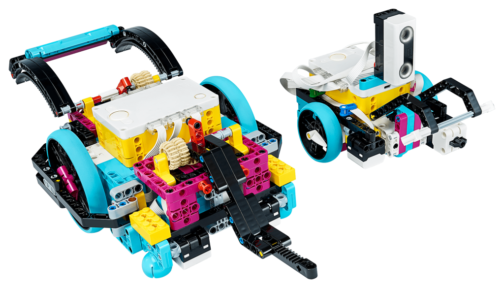 Two Driving Base models from LEGO Education SPIKE Prime